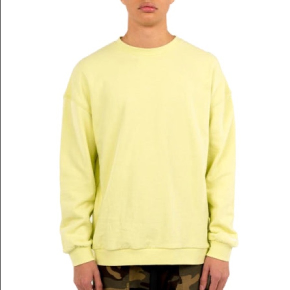 Kuwalla Garment Dyed Crew - Neon